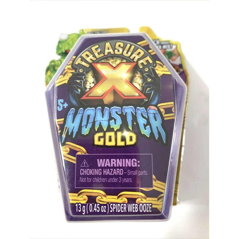 1 TREASURE X Monster GOLD Mini Mystery Coffin 8 Levels NEW Sealed x1